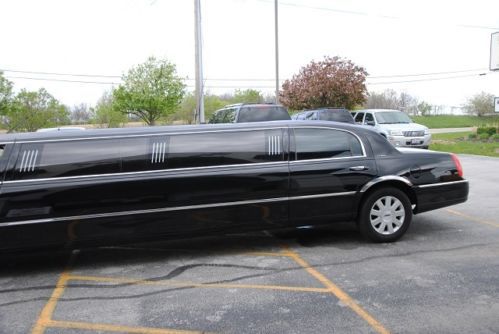 LIMO LIMOUSINE LINCOLN TOWN CAR FORD LOW PRICE 2004 BLACK STRETCH LUXURY RARE, US $15,000.00, image 6