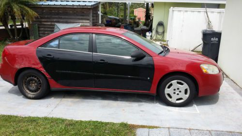 2006 pontiac g6 salvage certificate