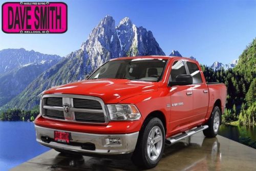 12 ram 1500 big horn 4x4 crew cab hemi running boards bed liner cloth seats tow