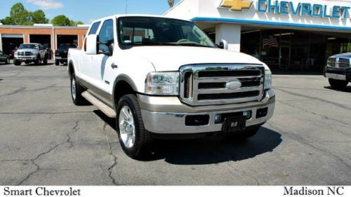 2005 ford f-250 king ranch powerstroke turbo diesel 4x4 sunroof pickup truck 4wd