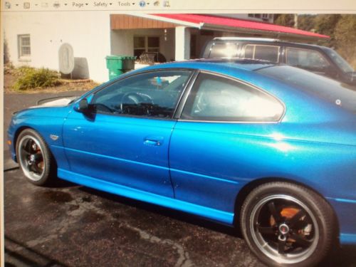 2004 pontiac gto coupe 2-door 5.7l