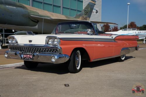 1959 ford fairlane galaxie 500 skyliner retractable hardtop convertible