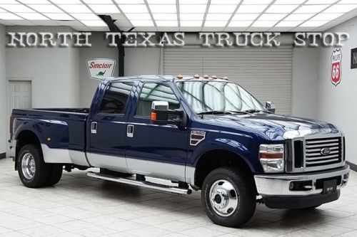 2008 ford f350 diesel 4x4 dually lariat navigation heated leather tailgate step