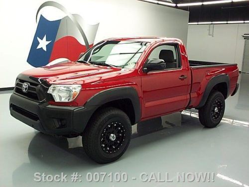 2012 toyota tacoma reg cab 4x4 auto alloy wheels 36k mi texas direct auto