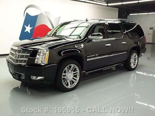 2011 cadillac escalade esv platinum awd sunroof nav 41k texas direct auto