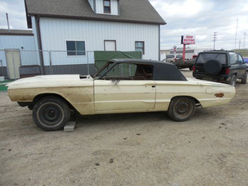 1966 ford thunderbird body and chassis