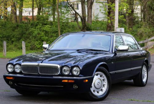 2000 jaguar vanden plas xj xj8 v8 low 61k mi serviced florida car rare loaded