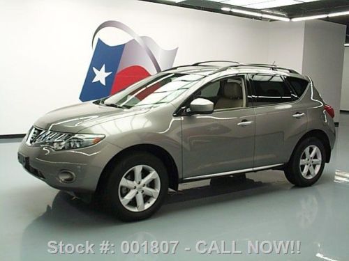 2009 nissan murano sl leather rear cam 18&#039;&#039; wheels 62k texas direct auto