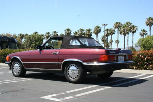 Mercedes 560 SL   1987  european bumpers !!!, image 6