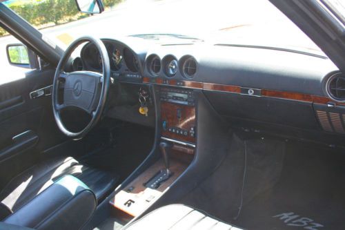 Mercedes 560 SL   1987  european bumpers !!!, image 9
