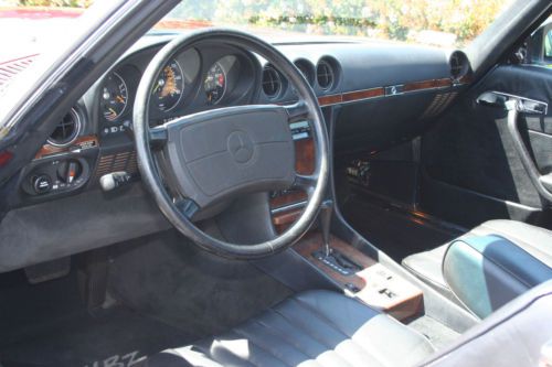 Mercedes 560 SL   1987  european bumpers !!!, image 15