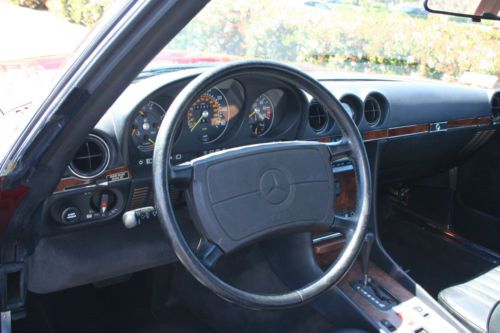 Mercedes 560 SL   1987  european bumpers !!!, image 16