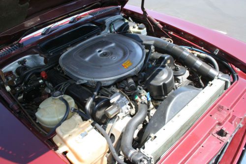 Mercedes 560 SL   1987  european bumpers !!!, image 21