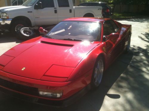 1991 ferrari testarossa base coupe 2-door 4.9l