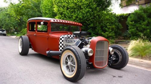 Custom 392 hemi v8 rat rod hot rod dragster