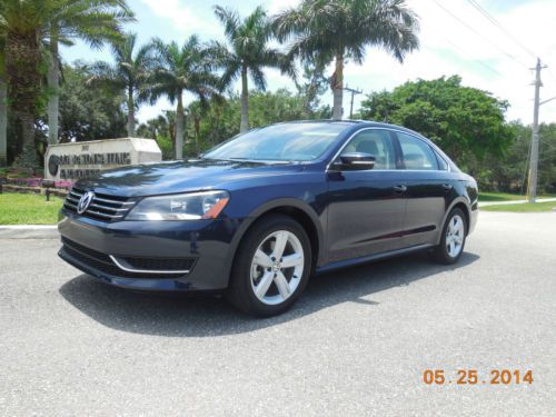 2014 volkswagen passat se tsi 1.8l i4 turbo, leather, rear camera, loaded