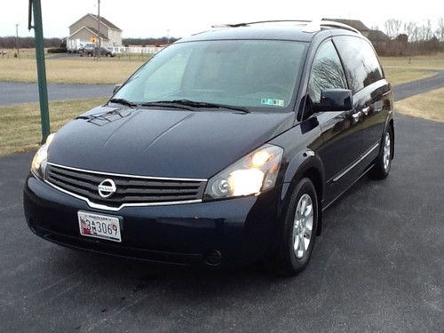 2008 nissan quest sl minivan, leather, lift, scooter, mobility, low mileage