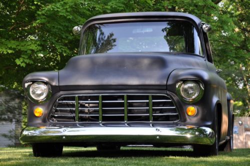 1955 chevrolet pickup streed rod/rat rod v-8