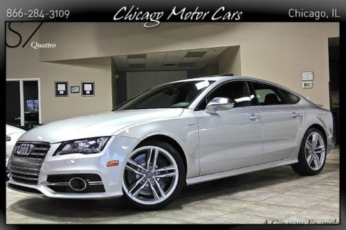 2013 audi s7 quattro sedan $84k+msrp driver assistance navigation 20 wheels wow