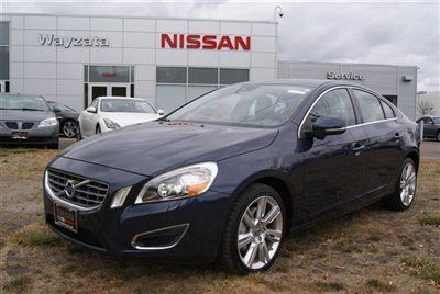 2011 s60 t6 awd, blind spot, keyless push button start, beather, blue, 9k miles