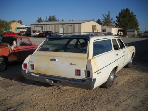 Chevrolet townsman station  wagon 350 motor impala air desert dry nevada car