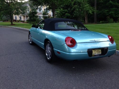 2002 Ford thunderbird performance specs