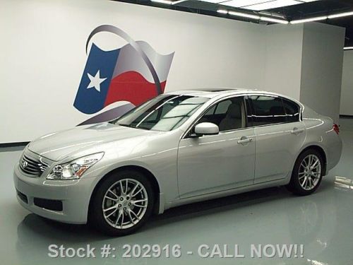 2008 infiniti g35 journey htd seats sunroof xenons 65k texas direct auto