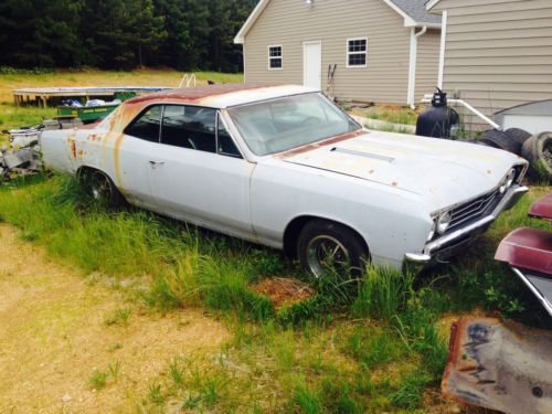 1967 chevelle ss 396 .restoration project.documented 3 owner southern car .