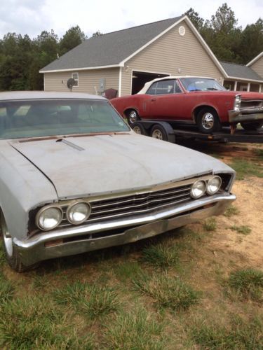1967 chevelle ss 396 .restoration project.Documented 3 owner southern car ., image 4