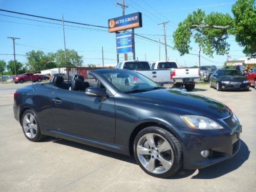 2010 lexus is 350c is350c convertible navigation rev cam htd/cld seat bmw audi