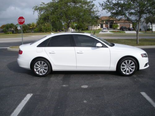 2012 audi a 4 premium 2.0 tsfi  quattro florida car no salt no snow garaged