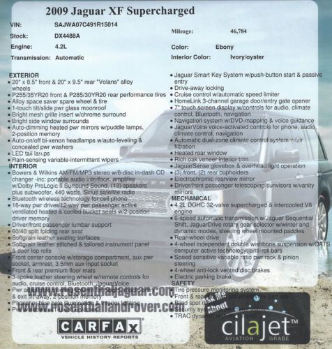 Supercharged 420HP RARE New Tires/Brakes Jaguar Serviced only Excellent Conditio, image 3