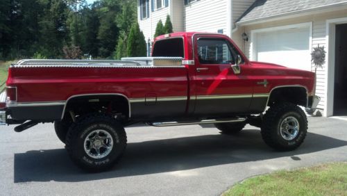 1986 chevy silverado k10 pick-up truck