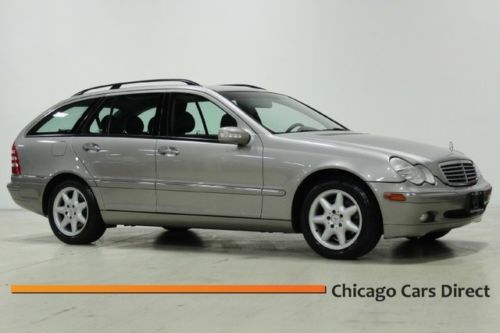 04 c240 4matic wagon sunroof comfort pkg bose 6cd one owner clean