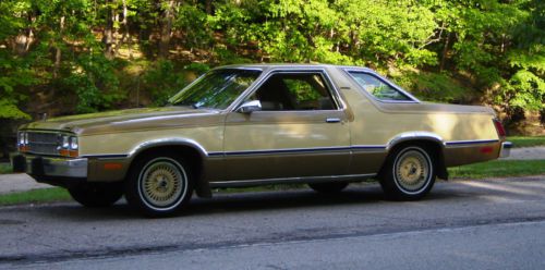 1980 ford fairmont futura coupe 2-door 3.3l