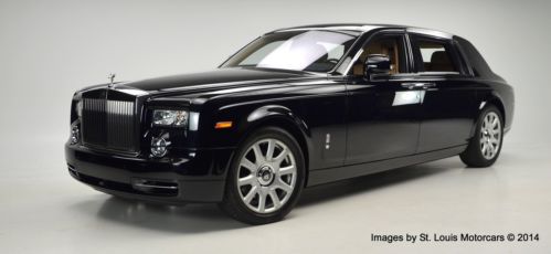 2012 rolls-royce phantom ewb black moccasin 3,686 miles as-new with warranty!