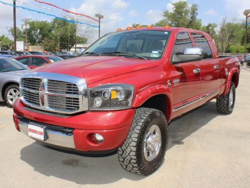 5.9l i6 diesel laramie leather infinity stereo 6cd mp3 sunroof tow bedliner 4x4