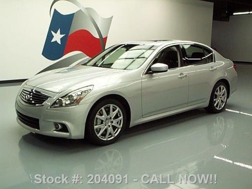 2010 infiniti g37 sport sedan auto sunroof nav rear cam texas direct auto