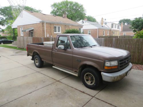 1992 Ford F-150 Custom Standard Cab Pickup 2-Door 4.9L Auto Trans. 133" WB, image 20