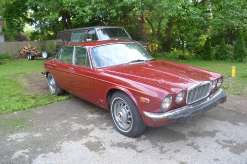 1974 jaguar xj12 42k mile barn find!