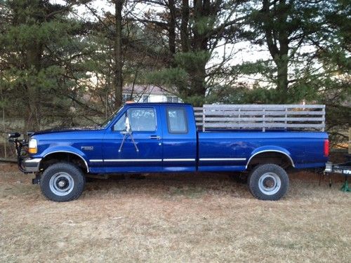 1997 ford f250 4x4 with plow