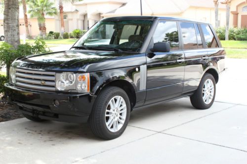 2004 land rover range rover hse sport utility 4-door 4.4l excellent condition nr