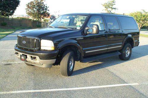 2003 ford excursion limited sport utility 4wd turbo v-8 diesel 6.0l fl car