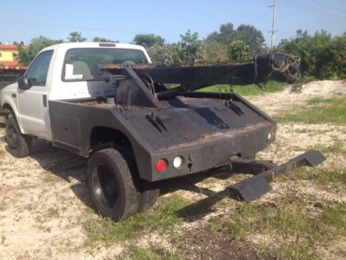 Tow truck ford f 450 wrecker wheel lift double winch