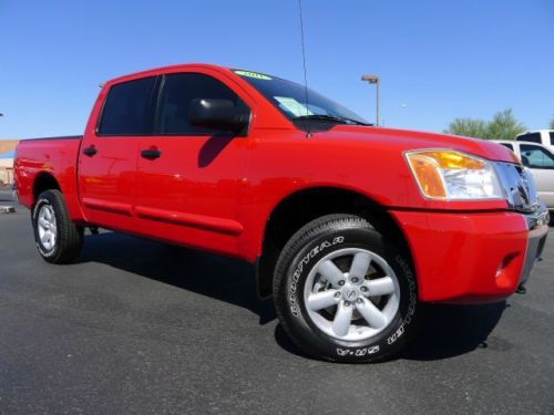 2011 nissan titan crew cab 5.6l sl 4x4 used truck for sale~excellent condition!