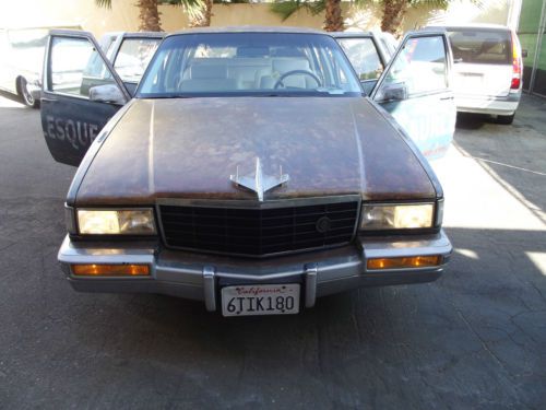 Rat rod low reserve 1993 cadillac sedan deville