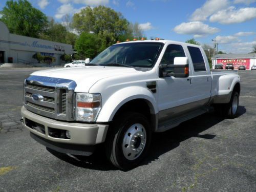 2008 ford f-450 super duty king ranch crew cab pickup 4-door 6.4l