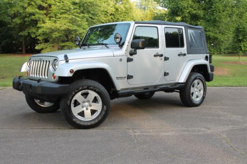 2007 jeep wrangler unlimited sahara sport utility 4-door 3.8l