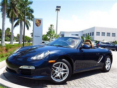 Certified 2010 porsche boxster