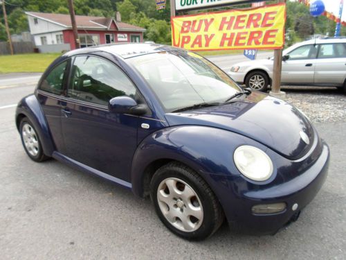 2002 volkswagen beetle gls hatchback 2-door 2.0l